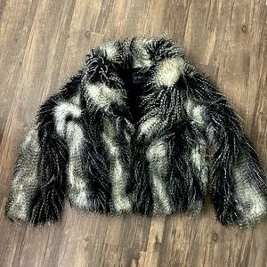 Jessica Simpson Faux Fur Coat